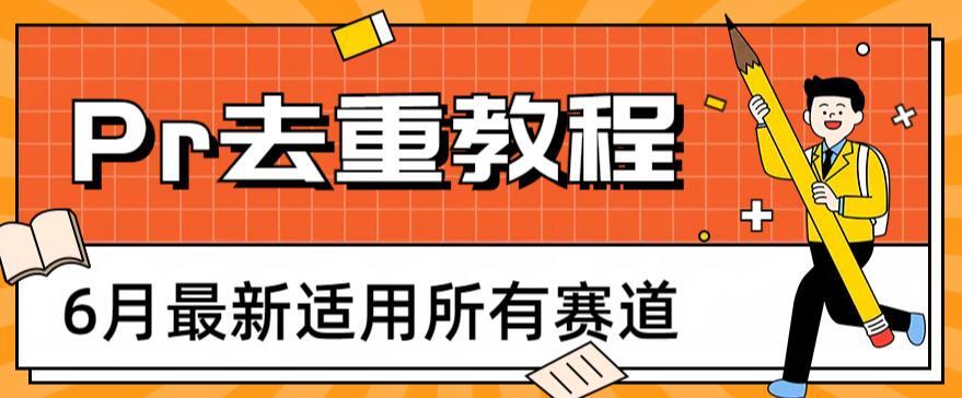 Pr去重教程 一套适合所有赛道的Pr去重方法-爱学资源网